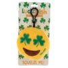 Collectable design~Plush Emoti Emotive Kissing Sound Clover Eyes Ireland Keyring Keyrings Key Ring