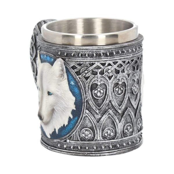 Magicun Giftware~Ghost Wolf Tankard 15.4cm Wolves Tankard