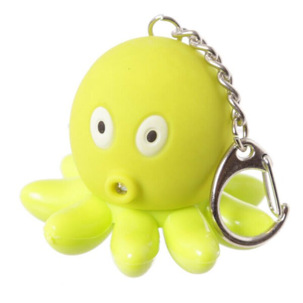 Collectable design~Cute LED Sealife Key Ring Dolphin Octopus Penguin