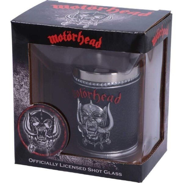 Magicun Giftware~Motorhead Shot Glass 7cm Band Merch Shotglass