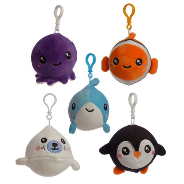 Collectable design~Cutiemals Sealife animals squishy cuddlies cute Keyring Sea life