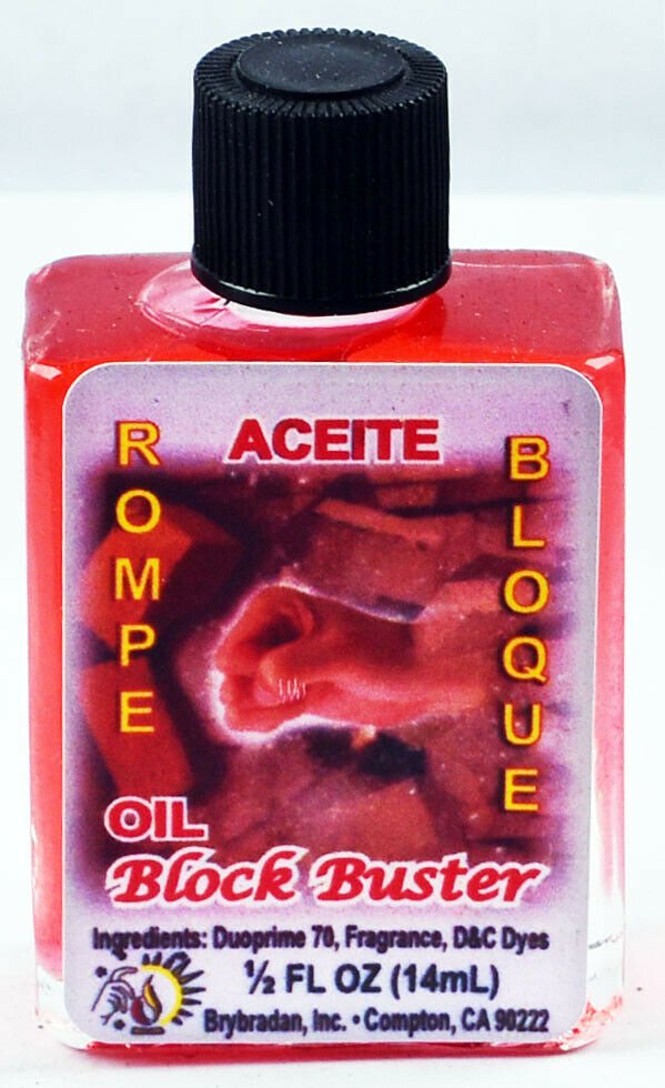 【Magic Oil】BRYBRADAN Block Buster Oil / Rompe Bloque Aciete - ½fl.oz. /14.7ml