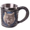 Home Decor~Gothic Famtasy WOLF TANKARD Decorative Collectable Medieval Ornament STEIN Mug