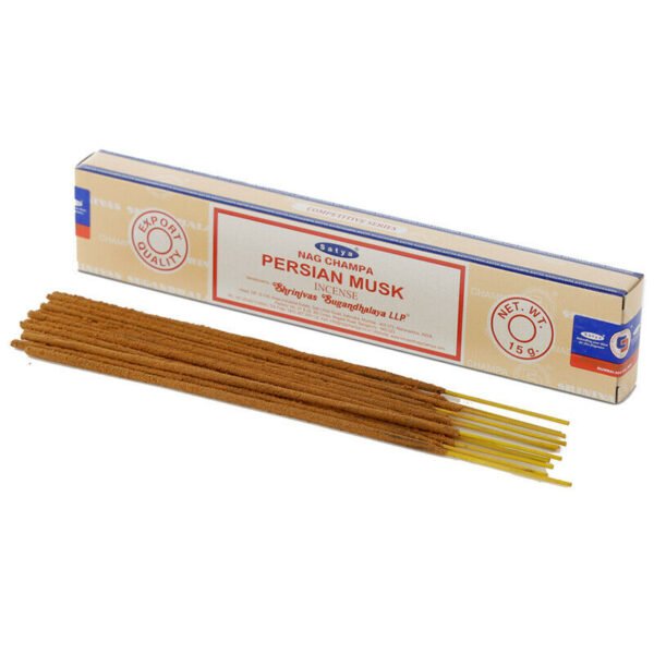 Home Fragrance~Nag Champa Satya Persian Musk Incense Sticks X 12 Packs