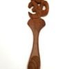 Wicca & Paganism~Om Sheesham Wood Carved Spoon 6-1/2" Ritual Magick Spells Wicca Pagan