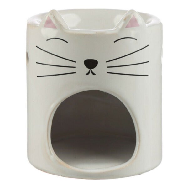 Home Fragrance~Ceramic Feline Fine Cat Oil Burner Essential Home Fragrance