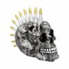 Magicun Giftware~Nemesis Soul Inferno Bullet Mohawk Skull Ornament Figurine Biker Gothic Decor