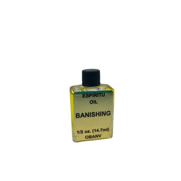 【Magic Oil】Espiritu Banishing Oil Hoodoo Santeria Pagan Spell Oil 4 Dram