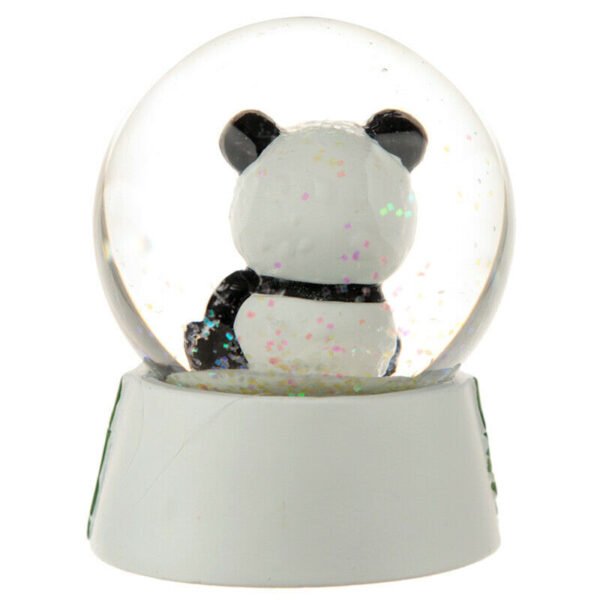Collectable design~1 x Novelty Collectable Panda SnowGlobe Snow Globe Glitter Shaker Ornament Gift