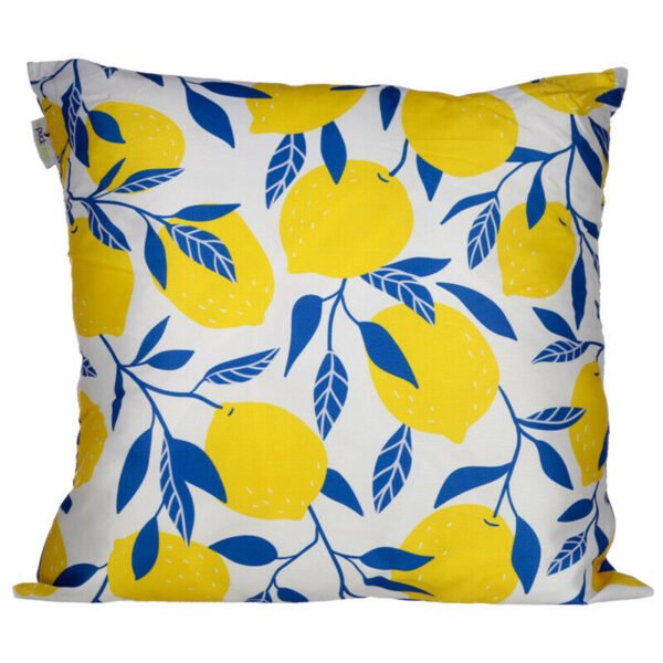 Home Decor~Cushion with Insert - Lemons Design 50 x 50cm