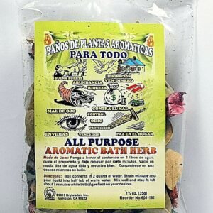 【Bath Herb】Spiritual Aromatic Bath Herb ALL PURPOSE PARA TODO Bano de Hierbas 1oz