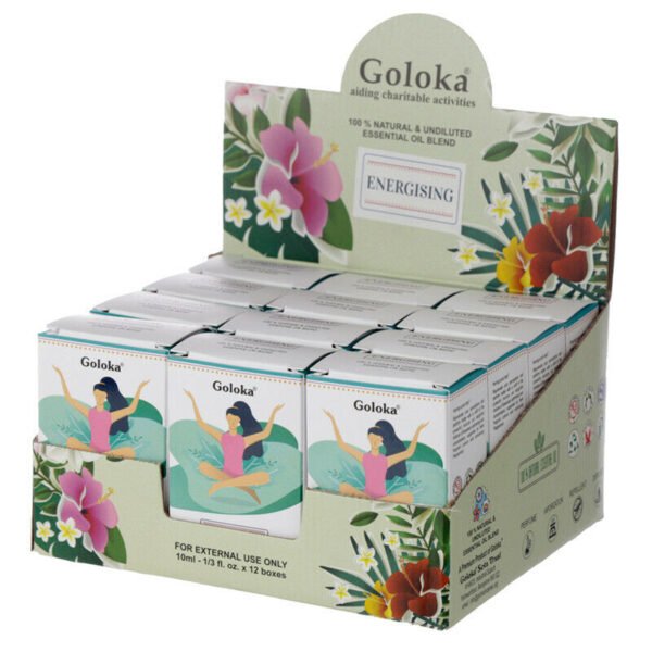 Collectable Design~Goloka Blends Essential Oil 10ml - Energising
