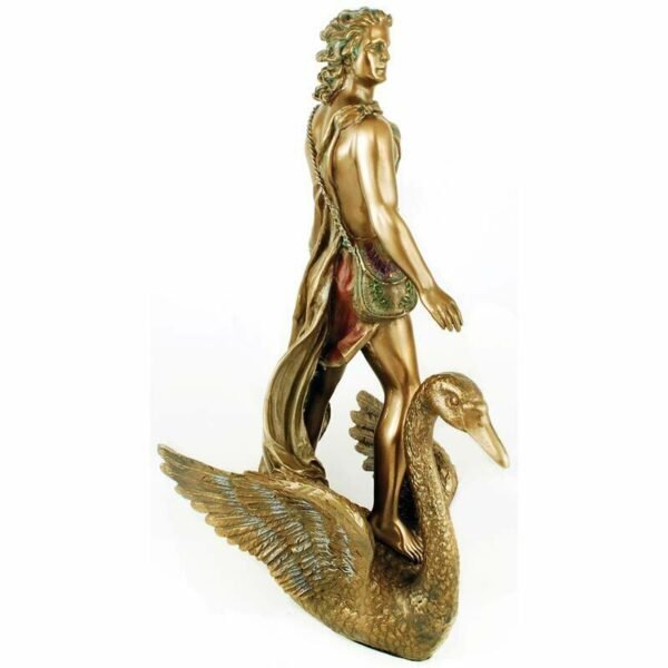 Witchcraft~APOLLO STATUE Greek Roman God 10.5" APOLLON Healing Music Poetry Archery, More