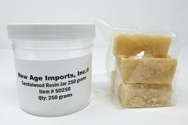 Home Fragrances ~NEW Sandalwood Resin 250 grams Jar Resin Incense Sandal