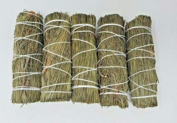 Palo Santo & Sage~10 PACK Pine Sage Smudge Sticks 4-5 inches long "Negativity Removal" Piñon Pine