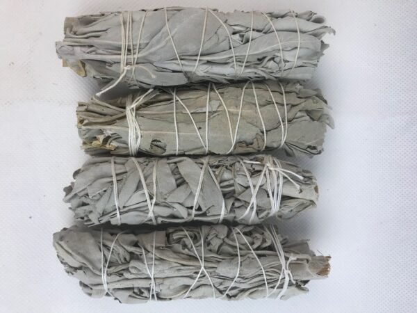 Witchcraft~White Sage Smudge Incense Wand Stick 4 - 5" Cleansing Negativity Removal 1 Stick