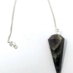 s-l1600_fa60e50b-f45c-4f52-88ab-f1f1b60888d6 Magicun Stone~Iolite Gemstone Pendulum with Chain, Faceted (Natural Crystal Stone)