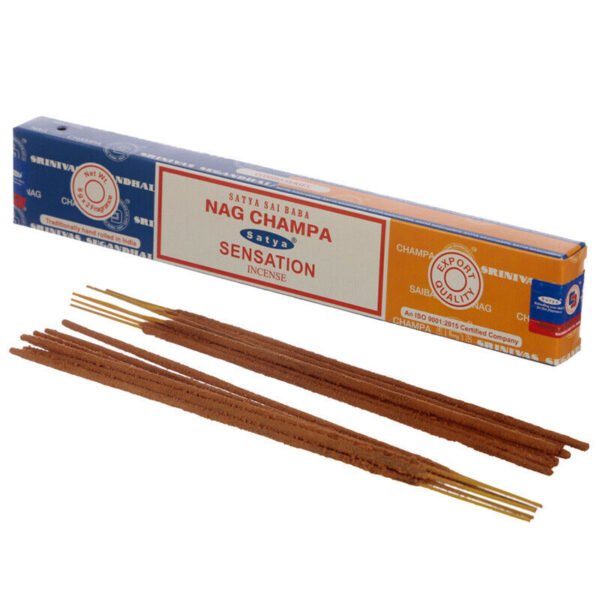 Home Fragrance~SATYA Sai BaBa Nag Champa & Sensation Incense Sticks 12 x 14 sticks