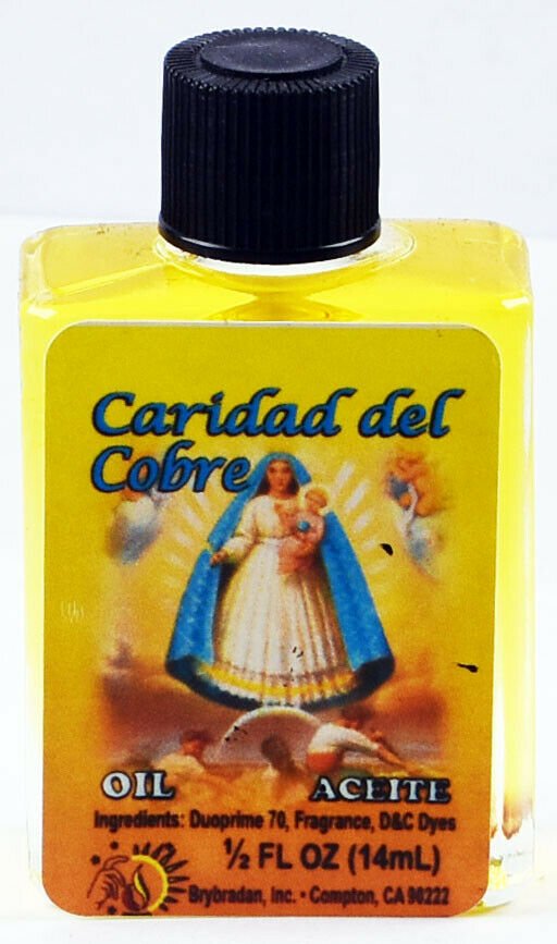 BRYBRADAN Mother of Charity Oil / Caridad del Cobre Aceite - ½ FL.OZ. (14.7 ML)