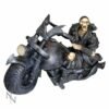 Magicun Giftware~Skeleton on Motorbike Dragon Hell Rider Biker Ornament Figurine