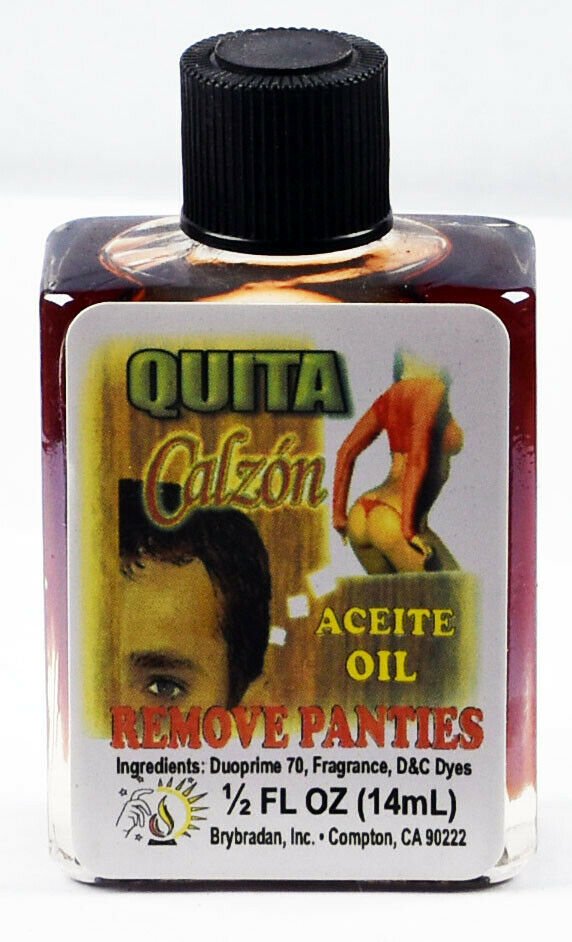 【Magic Oil】BRYBRADAN Remove Panties Oil / Quita Calzón Aceite - ½fl.oz./14.7ml