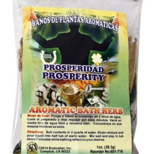【Bath Herb】Spiritual Aromatic Bath Herb PROSPERITY PROSPERIDAD Bano de Hierbas 1oz
