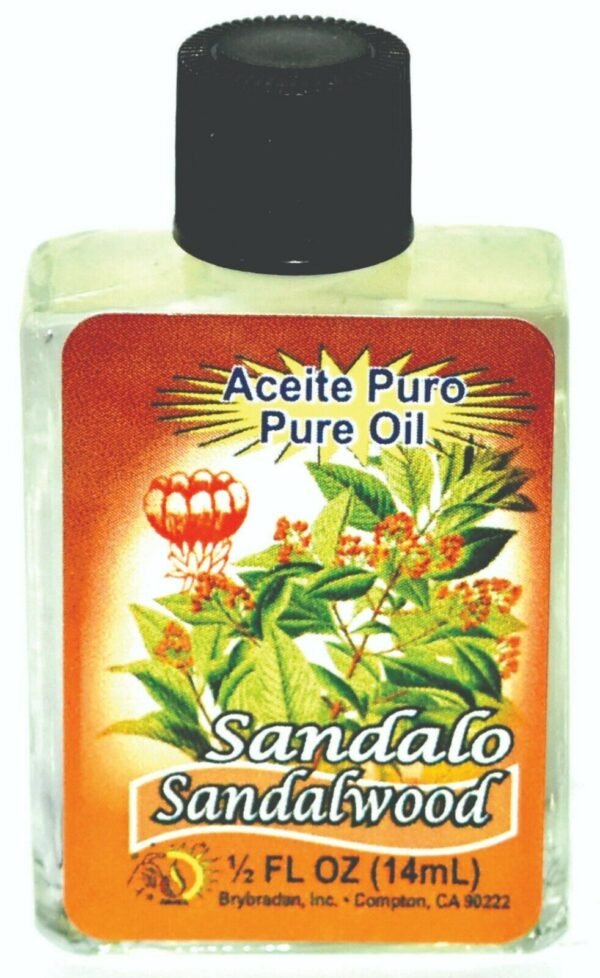 【Magic Oil】BRYBRADAN SANDALWOOD PURE OIL - SANDALO ACEITE PURO 1/2OZ 1 3 6 12 PCS