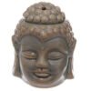 Home Fragrance~Ceramic Buddha Head Design Crackle Glazed Oil Burner