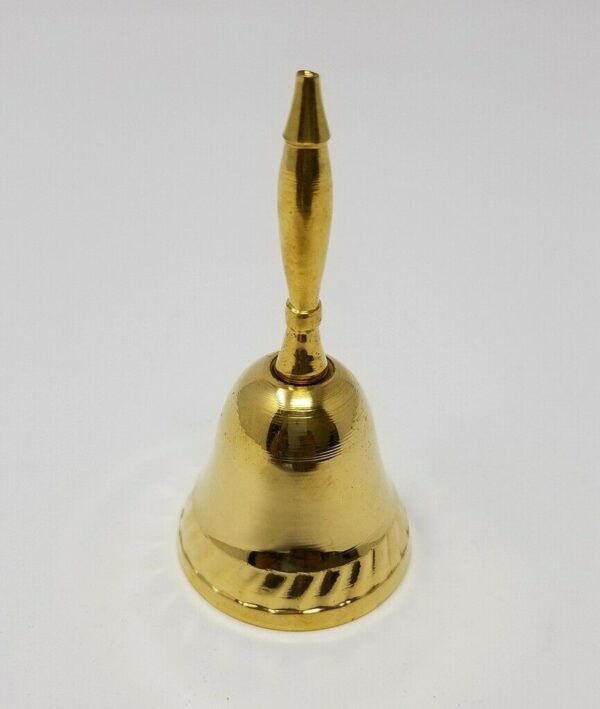 Wicca & Paganism~3" Brass Hand Bell Wiccan Pagan Witchcraft Altar Supply Ritual Wicca