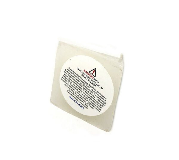 Magic Candle~White Unscented Pyramid Ritual Spell Candle Wicca Pagan Hoodoo 3"