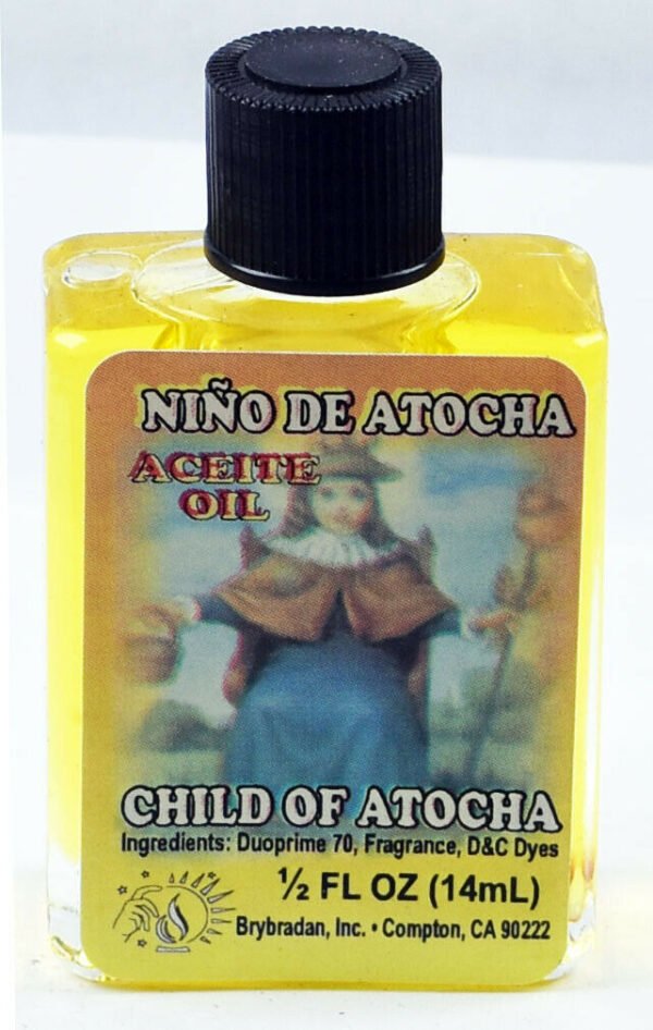 BRYBRADAN CHILD OF ATOCHA SPIRITUAL OIL NINO DE ATOCHA ACEITE ESPIRITUAL ½ FL OZ