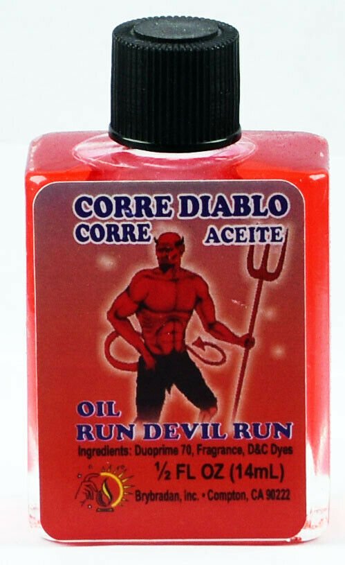 BRYBRADAN Run Devil Run Oil / Corre Diablo Corre Aceite - ½ FL.OZ. (14.7 ML)