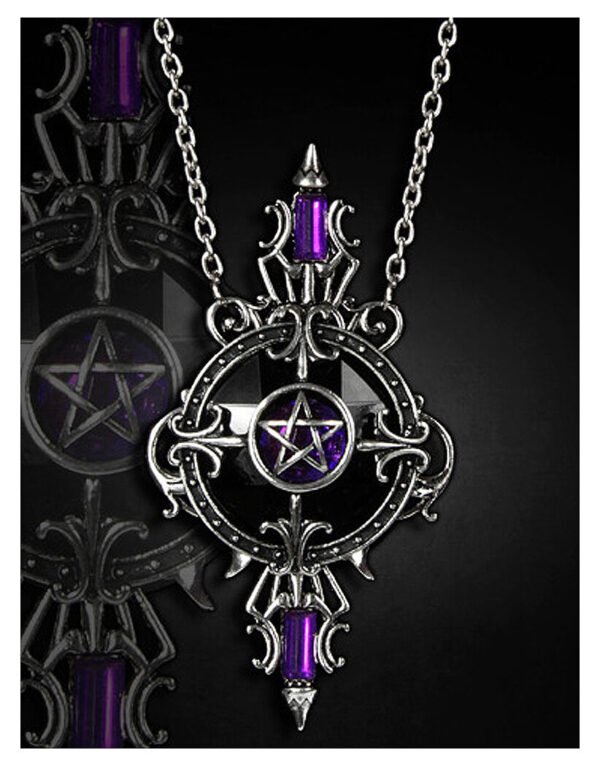MYSTIC MIRROR PENTAGRAM - Necklace