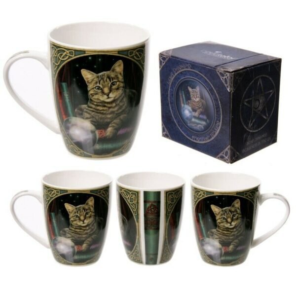 Witchcraft~Lisa Parker Fortune Teller Bone China Coffee Cup Mug Micro & Dishwasher Safe