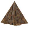 Home Decor~Novelty Egyptian Pyramid World Figures Display Stand