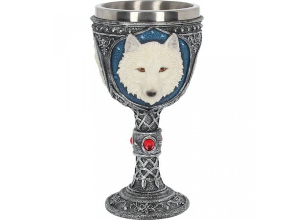 Magicun Giftware~Ghost Wolf Gothic Goblet Wine Glass Cup Fantasy Tableware Decor Gift