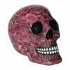 Magicun Giftware~Nemesis Gothic Romantik Rose Leopard Bloodshot Ösen Druck Totenkopf Figur Deko