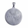 Magicun Talisman~Talisman Amulet gorgoneion or Silver Shield Retribution