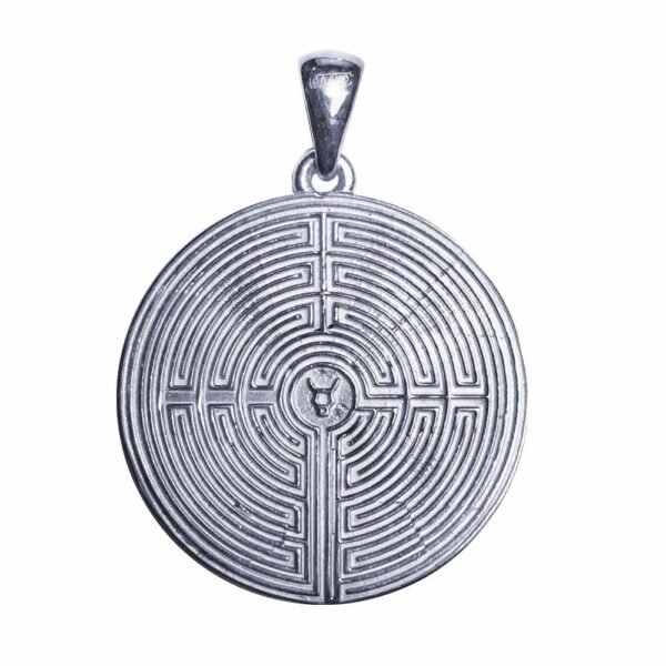 Magicun Talisman~Talisman Amulet gorgoneion or Silver Shield Retribution
