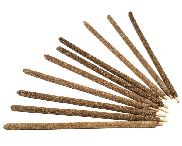Palo Santo & Sage~Peruvian COPAL Incense Sticks 8" (10 thick sticks pack) 100% pure