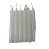 Magic Candle~Set Of 6 White Taper Household 6" X 3/4" Candles Ritual Spell Wicca Pagan Altar