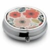 Collectable Design~Handy Metal Pill Box Pick of the Bunch Botanical
