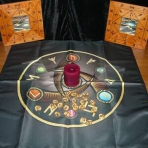 MagicunTarot Cloth~Wicca Altar Cloth Eye of Woden