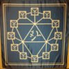 MagicunTarot Cloth~Wicca Magic Cloth Altar Tarot 12 homes V1.1