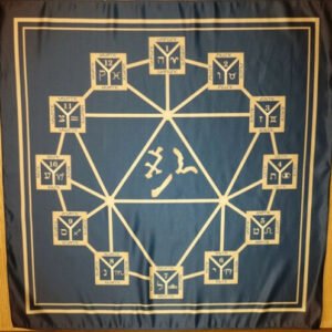 MagicunTarot Cloth~Wicca Magic Cloth Altar Tarot 12 homes V1.1
