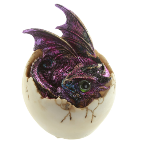 Home Decor~1 x Futuristic Fantasy Nightmare Dragon Figurine Ornament Novelty Dark Legends