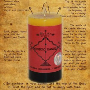 MagicunTarot Cloth~Candle Voodoo " Draw lover / mistress" V -06