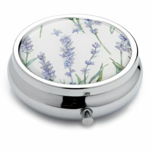 Collectable Design~Handy Metal Pill Box Pick of the Bunch Botanical
