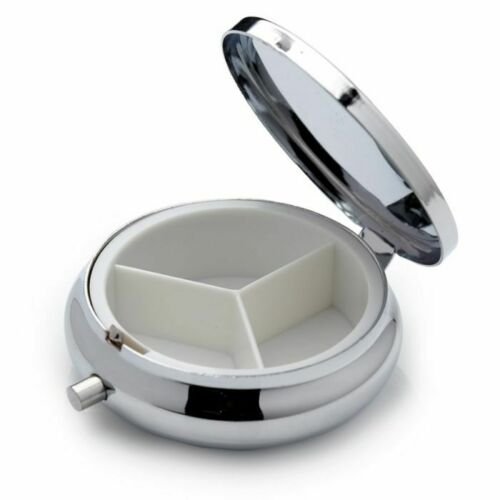 Collectable Design~Handy Metal Pill Box Pick of the Bunch Botanical