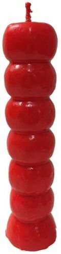 Magic Candle~Red 7 Day 7 Knob Wishing Candle, Ritual, Spell, Candle Magick